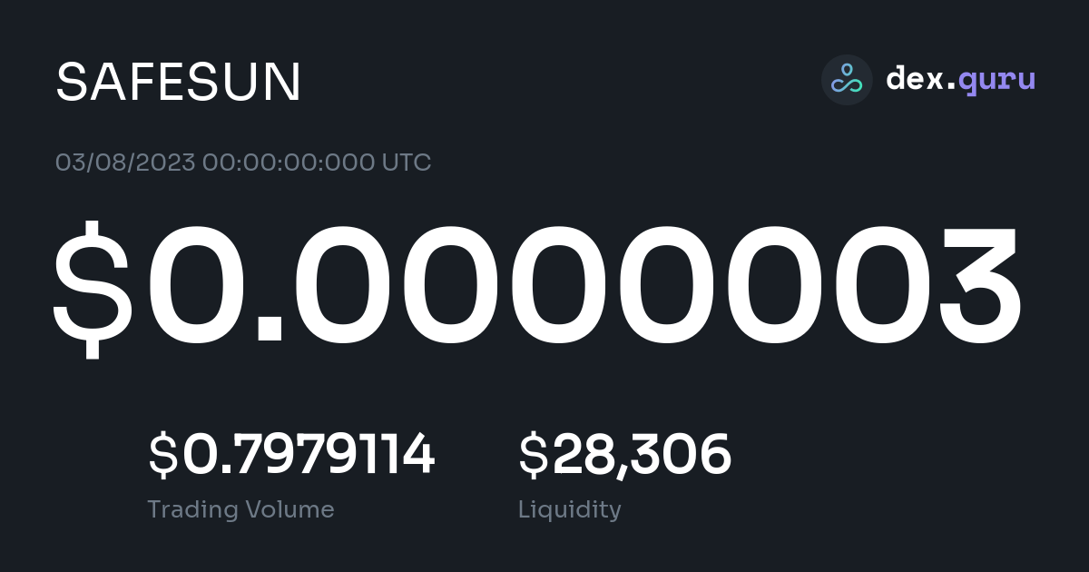 safesun crypto price prediction